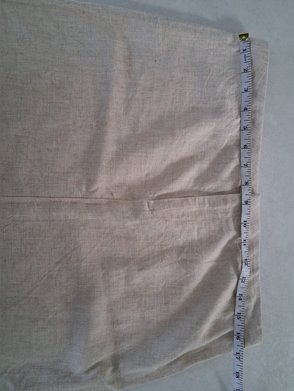 Divided/ Neutral Beige Linen Or Linen Blend Maxi Skirt/ Estimated fit: US S/M - Picture 8 of 8